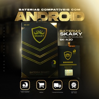 Bateria Oficial Skaiky A20 Compativel Com SAMSUNG A20 A30 A30S A50 (EB-BAA505ABU) em Oferta na Shopee