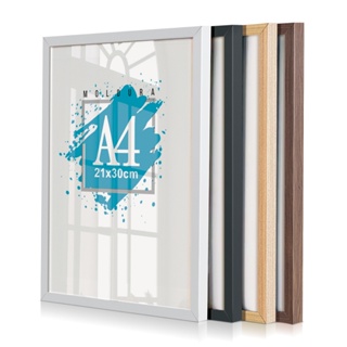 Quadro Moldura A4 21x30 Porta Retrato Com Vidro Certificado em Oferta na Shopee