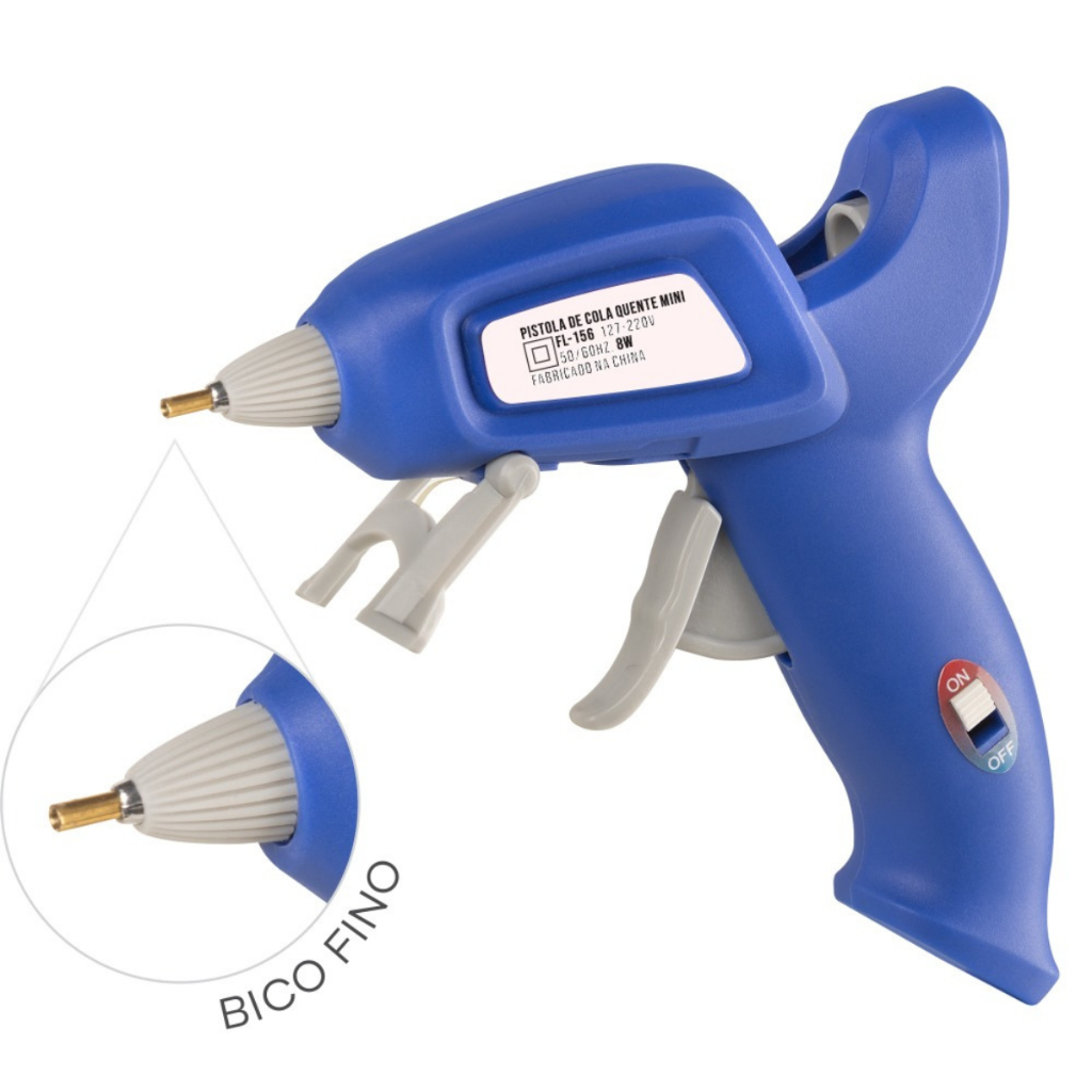 Pistola de Cola Quente Mini Linha Premium artePunto & Progresso Bico Fino Bivolt 7.0 mm em Oferta na Shopee