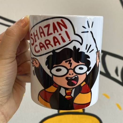CANECA HARRY POTTER PERSONALIZADA COM SEU NOME, MEU TROUXA FAVORITO POTTERHEADS CAFÉ CHÁ BEBIDA
