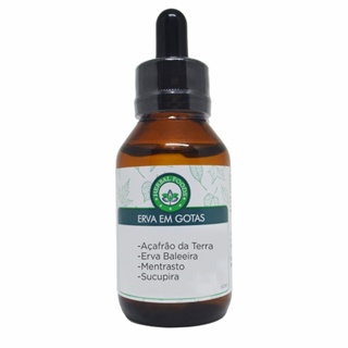 Extrato Composto Açafrão da Terra / Erva Baleeira / Mentrasto / Sucupira - 60ml em Oferta na Shopee