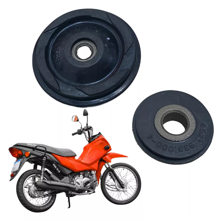 Kit Engrenagem Guia Corrente Comando Biz 110 Pop 110i