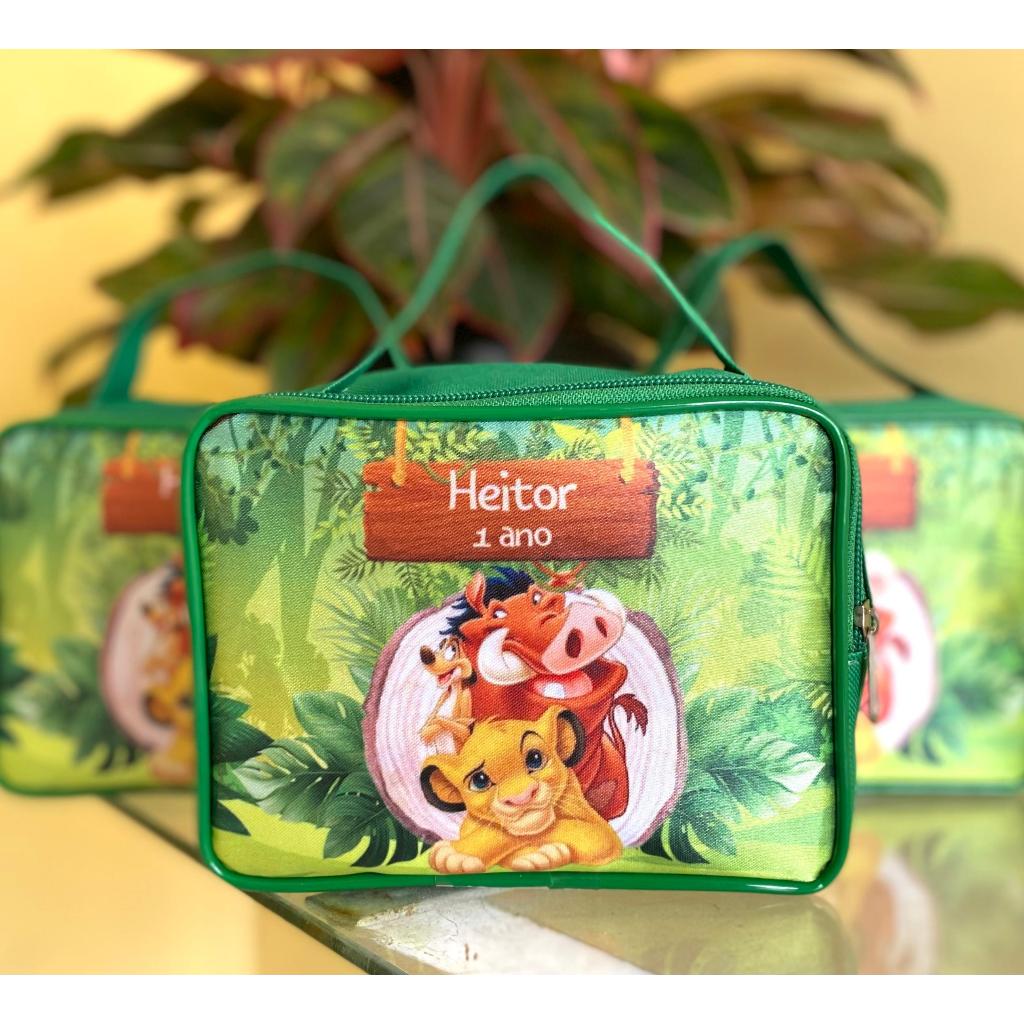 10 Maletas personalizadas rei leão para festa infantil - todos os temas para lembrancinha de aniversario