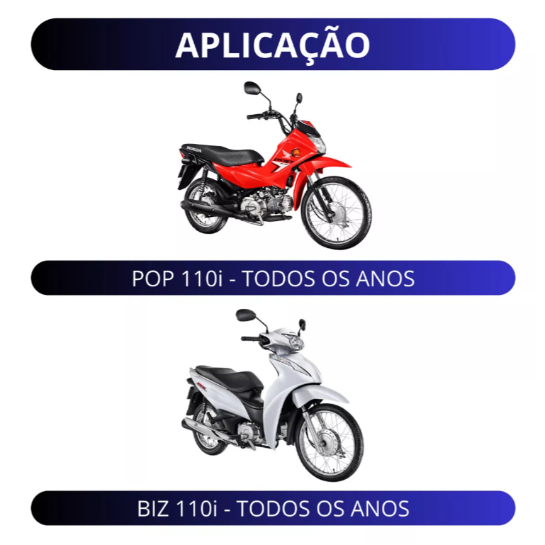 Kit Guia Corrente Comando Biz Pop 110i BIZ 110i — imagem 2 de 2