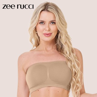 Top Soutien Tomara Que Caia Sem Costura Sem Bojo e com Conforto que Se Modela ao Corpo Zee Rucci em Oferta na Shopee