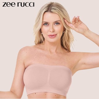 Soutien Top Faixa Zee Rucci Tomara Que Caia com Design Moderno Sem Costura e Sem Bojo