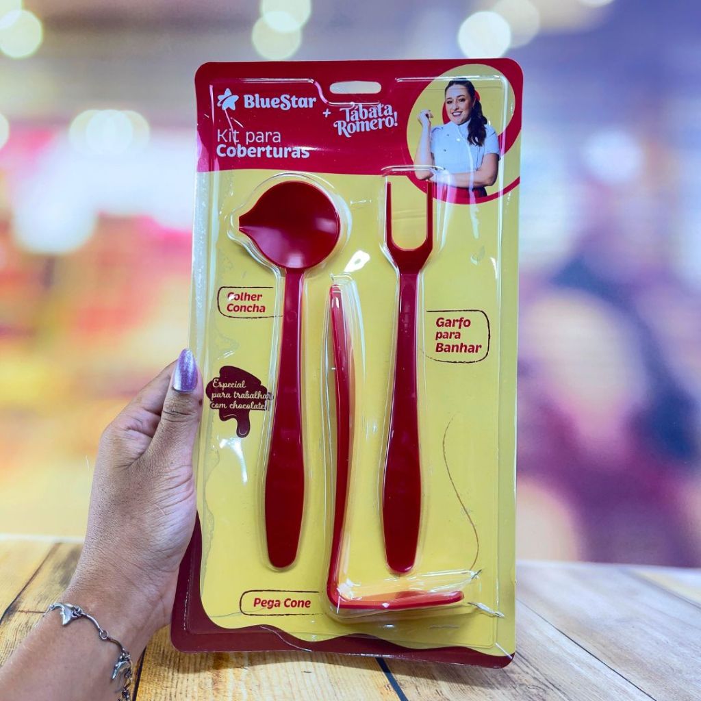 KIT P/ COBERTURAS VERMELHO (TÁBATA ROMERO)   (Blue Star) em Oferta na Shopee