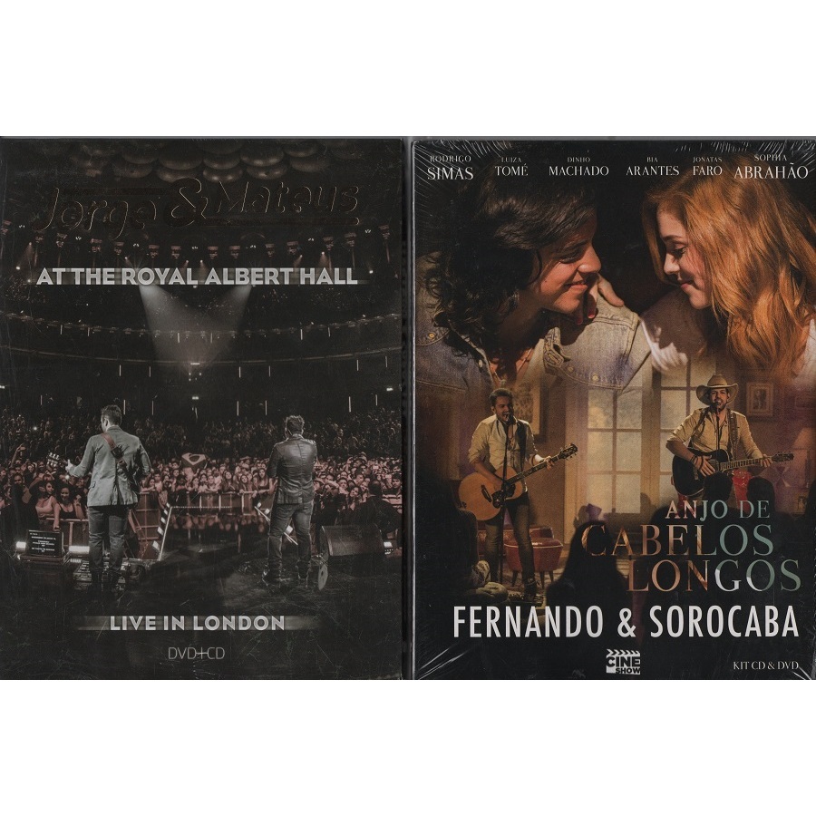 Cd + Dvd Fernando Sorocaba + Jorge e Mateus