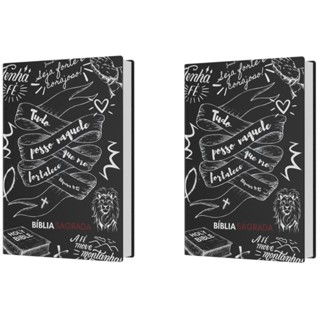 Kit Bíblia Sagrada | NVI | Jovem Cristão | 2 Unidades em Oferta na Shopee