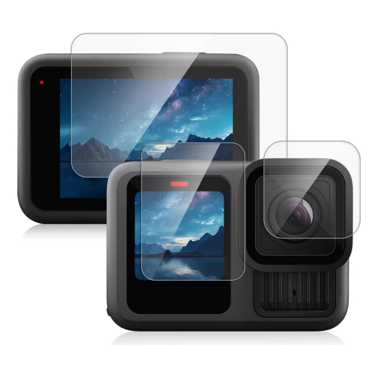 Pelicula de Vidro Protetora para Tela E Visor Gopro Hero 13
