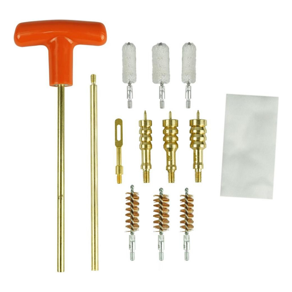 Kit Limpeza Carabina .40 .45 .357 C/ Varetas Escovas Nautika