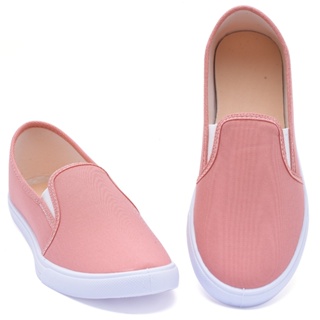 Sapatilha Feminina Iate Slip On Casual Calce Fácil Confortável em Oferta na Shopee
