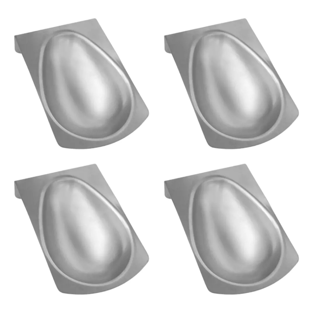 Forma Casca De Ovo 350g - 4 Unidades em Oferta na Shopee