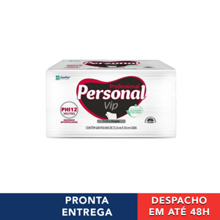 Papel Higiênico Interfolhado 21cmx10cm Folha Dupla Com 600 Folhas Personal Vip Santher em Oferta na Shopee