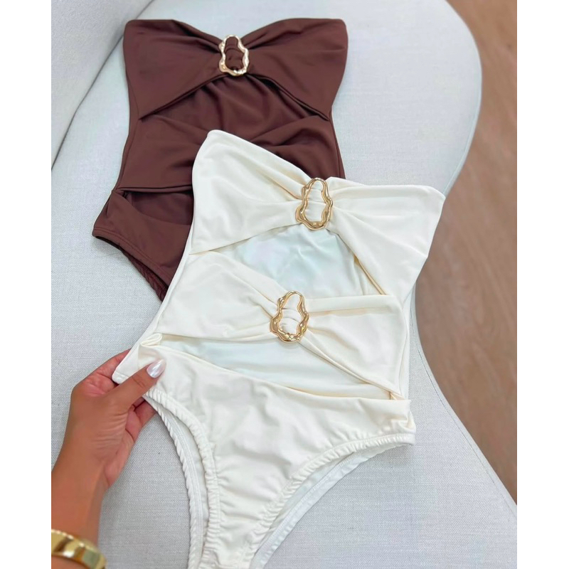 BODY MAIÔ FEMININO COLLANT TOMARA QUE CAIA COM FIVELA ABERTURA SEM BOJO MODA FASHION CASUAL ELEGANTE TENDENCIA 2025
