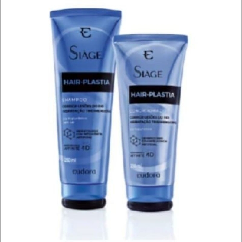 Siàge Eudora  shampoo 250 ml e condicionador de 200 ml Hair-plastia