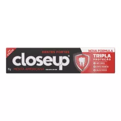 Creme Dental Closeup Triple Menta Americana Com 70g