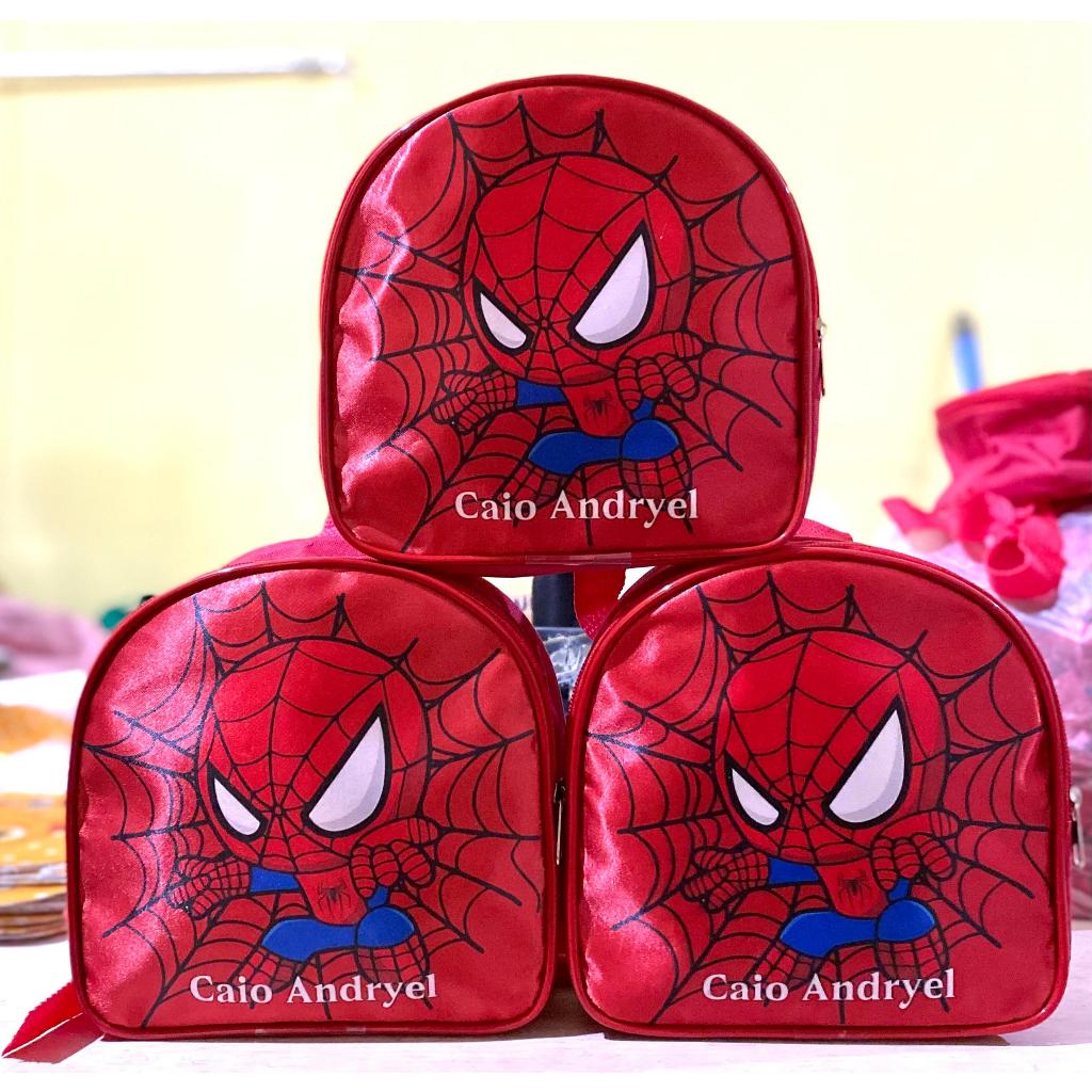 10 mochilinhas homem aranha para lembrancinha de festa infantil - todos os temas em Oferta na Shopee