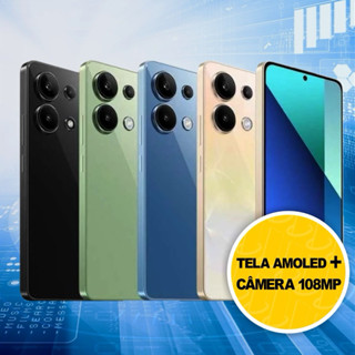 Celular Xiaomi Redmi Note 13 4G 8/256GB Versão Global Original em Oferta na Shopee
