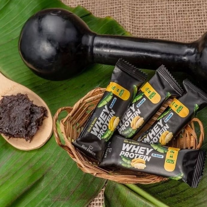 Bananinha com whey protein 24unidades de 25g