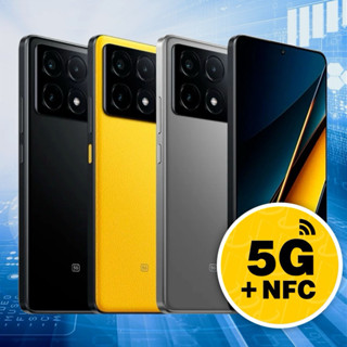 Celular Xiaomi Poco X6 Pro 5G Câmera tripla de 64 MP com OIS - Xiaomi Original