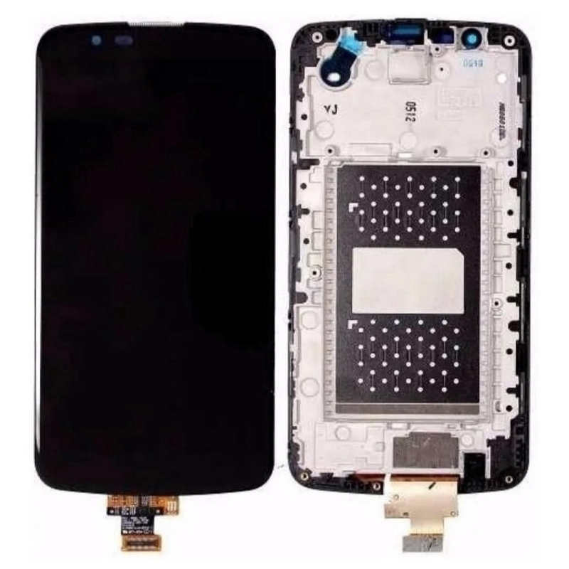 Tela Frontal Display Lcd LG K10 K430 K430tv Com Aro
