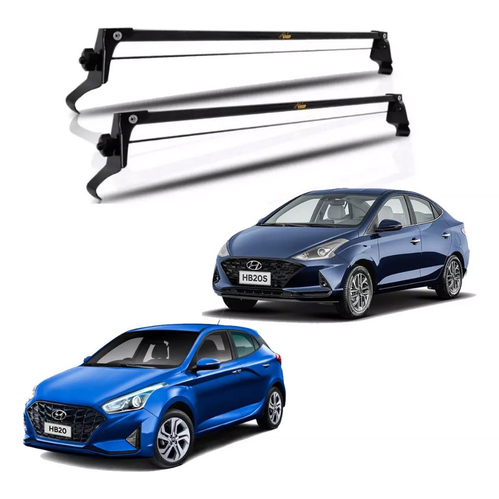 Rack Bagageiro Travessa De Teto HYUNDAI HB20 HATCH SEDAN 2022 2023 2024 2025