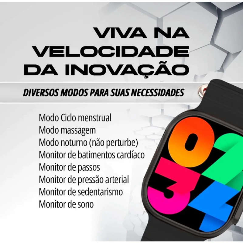Smartwatch 10 Ultra Plus Bluetooth para Esporte — foto 3