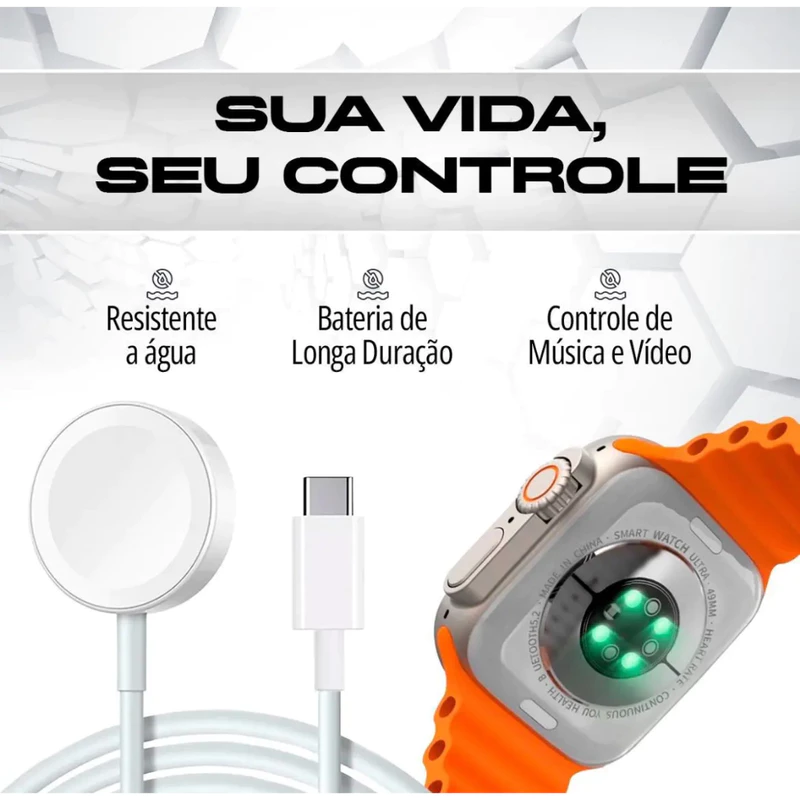 Smartwatch 10 Ultra Plus Bluetooth para Esporte — foto 5