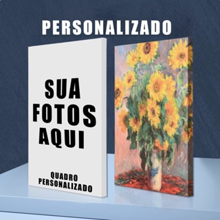 Quadro Decorativo Personalizado com Sua Foto Impressão em Tela Canvas de Alta Qualidade em Oferta na Shopee