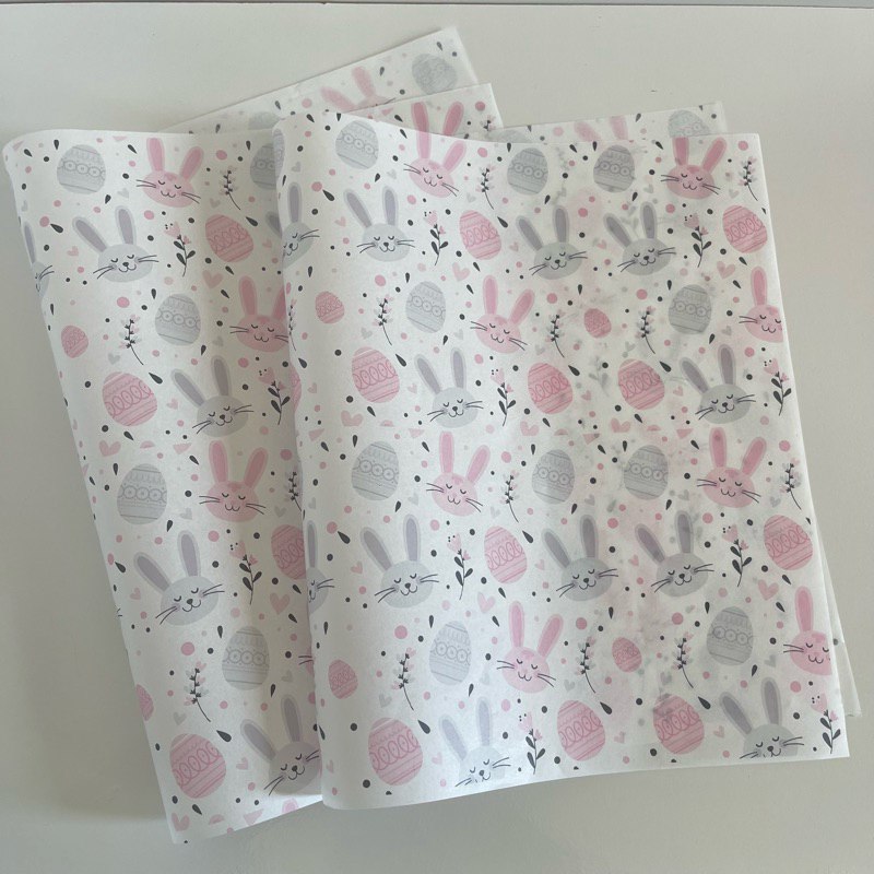 Papel seda para embalagem - Premium PÁSCOA - com 50 unidades - lojas e presentes em Oferta na Shopee