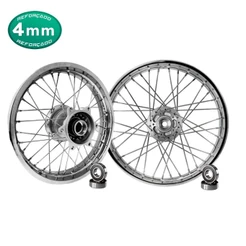Jogo Roda Aro Raiada 4mm Bros 125 / 150 / 160 Freio Á Disco