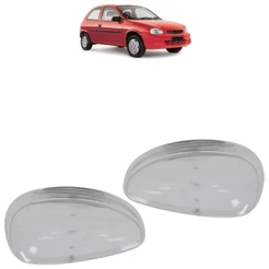 Par Lente Farol Dianteiro Corsa Hatch 2000 2001 2002