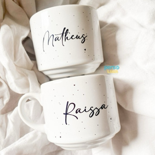 Kit 10 Xícaras Personalizadas com Nome | Presente para Padrinhos de Casamento, Madrinha e Dindos | 180ml em Oferta na Shopee