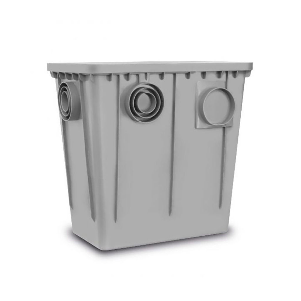 Caixa De Gordura Cinza 52 Litros 52x33x51mm Roma em Oferta na Shopee