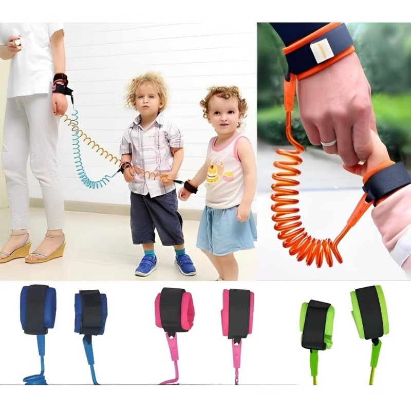 Pulseira Guia Para Criança Infantil Passeio Seguro Anti-Perda Segurança Até 10 Anos