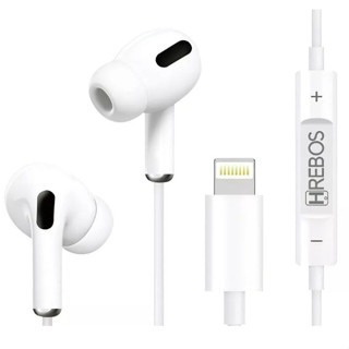 Fone De Ouvido Lightning Para iPhone 7 8 Plus X Xr 11 12 13 Cor Branco