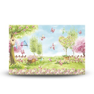 Painel Retangular 400x248 ou 200x248 Painel Retangular Jardim Encantado, Bosque , painel quadrado em Oferta na Shopee