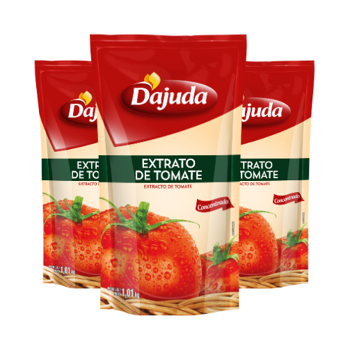 03Un Extrato De Tomate Concentrado DAjuda Para Receitas Pronto Para Uso Para Massas Macarrão 1,01 Kg