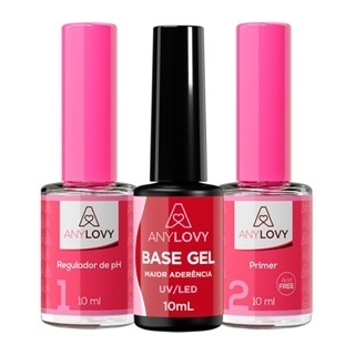 Preparadores AnyLovy - Gel Capa Base Primer Sem Ácido  Primer ácido  Regulador De Ph