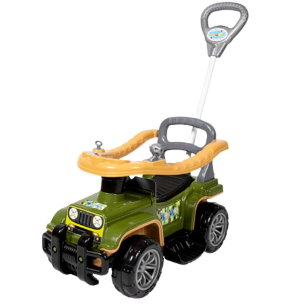 Carrinho Quadriciclo passeio jip jip maral guidão direcional multicolor modelo menina e menino - Maral Brinquedos