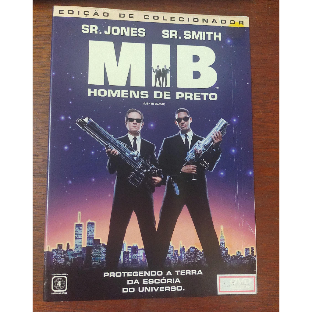 DVD - MIB Homens De Preto - Protegendo A Terra Da Escória Do Universo