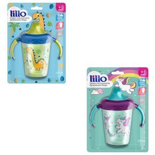 Caneca Antivazamento Aprendizado Magia  6+ Meses 207ml  Bebedor em Material Macio(TPE) Da Lillo em Oferta na Shopee