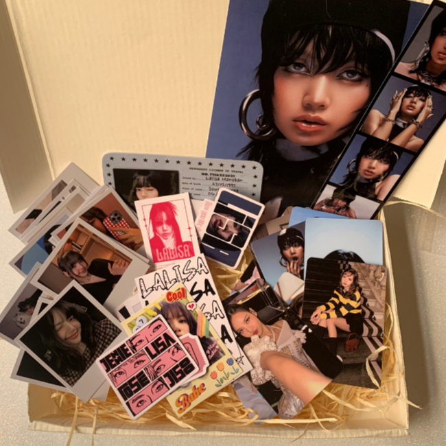 Combo Fanmade 40 itens personalizados KPOP - Photocards + Poster + Chaveiro + Mini foto