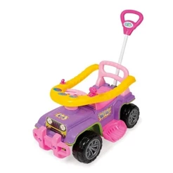 Carrinho Quadriciclo passeio jip jip maral com guidão e buzina direcional militar multicolor Colorido - Maral Brinquedos
