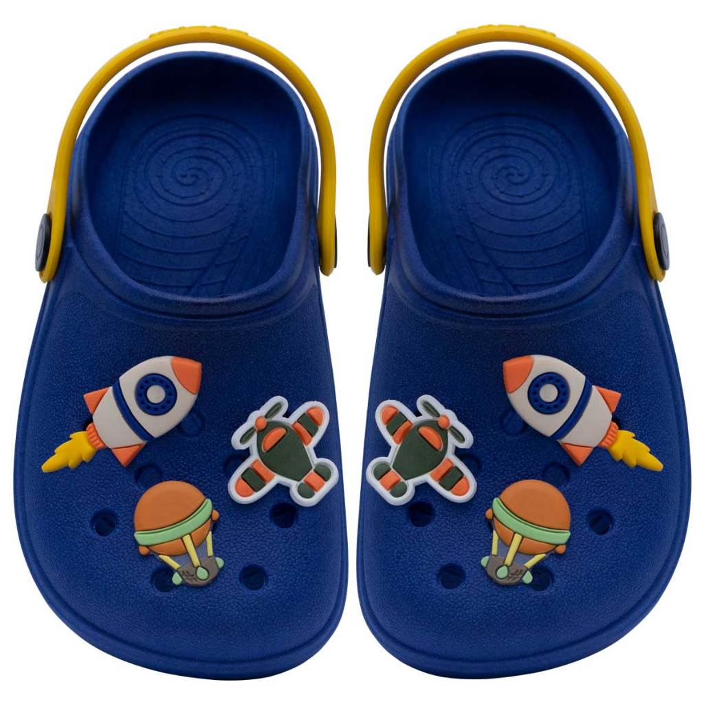 Babuche Infantil Menino Nº 19 ao 36 Masculino Confortável Leve Macio Calce Fácil em Oferta na Shopee