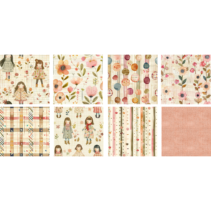 Tecido Tricoline Digital 100% Algodão -  Urban Dolls 50x75 cm em Oferta na Shopee