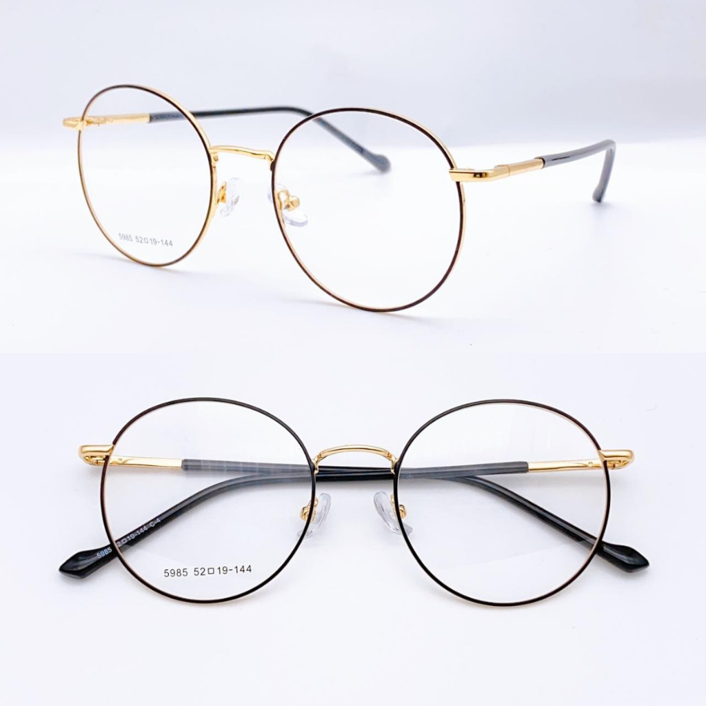 ÓCULOS ARMAÇÃO FEMININO REDONDO COLORIDO BONITINHA METAL MODA/NOVO em Oferta na Shopee