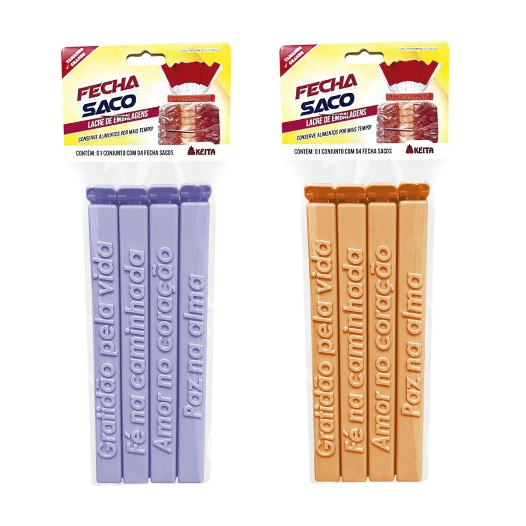 Prendedores Grande Fechar Saco e Embalagens Lacre Para Alimentos Keita