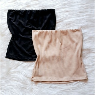 Kit 2 Cropped Tomara Que Caia Feminino Top Faixa Tubinho Canelado em Oferta na Shopee